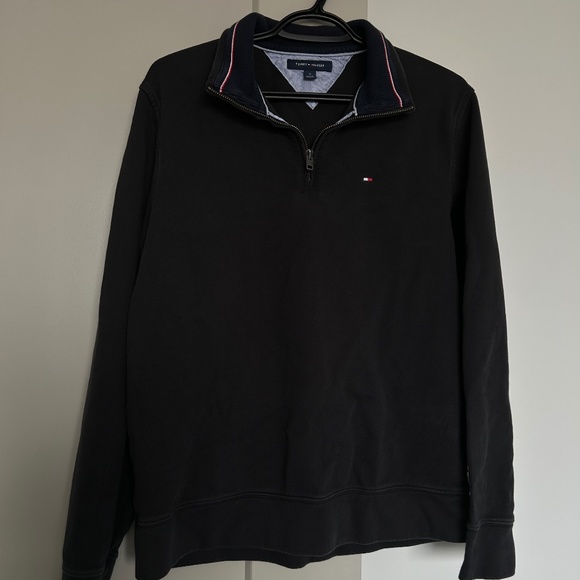 TOMMY HILFIGER QUARTER ZIP - Picture 1 of 1